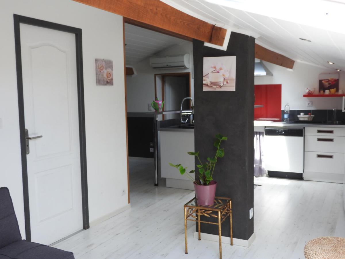 Appartement Mansarde Et Climatise 50 M2 Pompignan  المظهر الخارجي الصورة